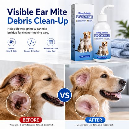 Auriviemed™-Pet Ear Rinse