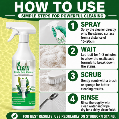 Multi-purpose Oxalic Acid Stain Remover and Scale Remover