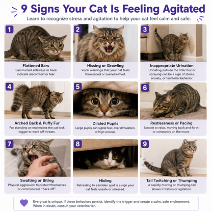 Auriviemed™ - Help your cat calm down and feel safe and comfortable. Premium cat aromatherapy diffuser.